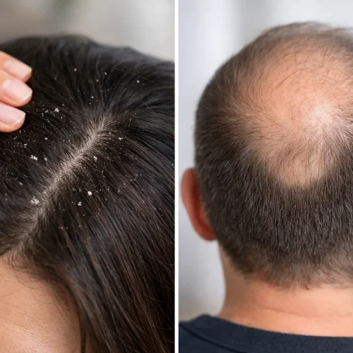 Caspa pode causar alopecia? Entenda a relação