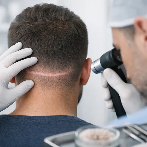 Cicatriz permite implante capilar? Veja critérios
