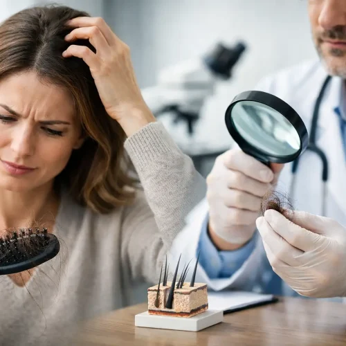 Coceira e queda de cabelo: quando investigar