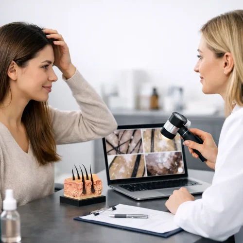Como preparar a consulta capilar médica sem dúvidas