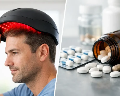 Laser capilar versus medicamentos: o que muda?