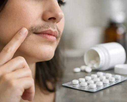 Minoxidil oral causa pelos indesejados?
