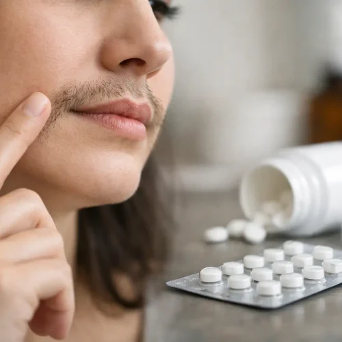Minoxidil oral causa pelos indesejados?