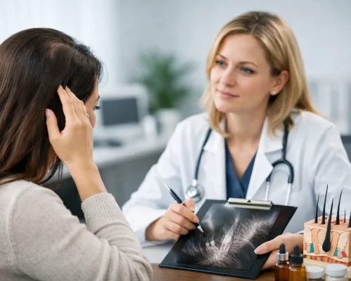 Quando a saúde dos cabelos pede clínica médica