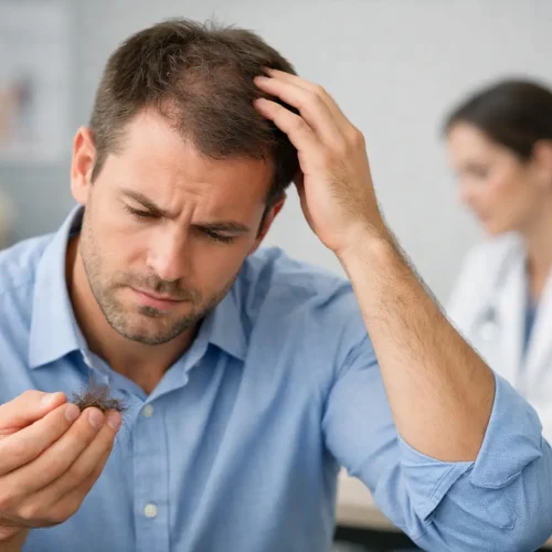 Queda de cabelo exige investigação médica