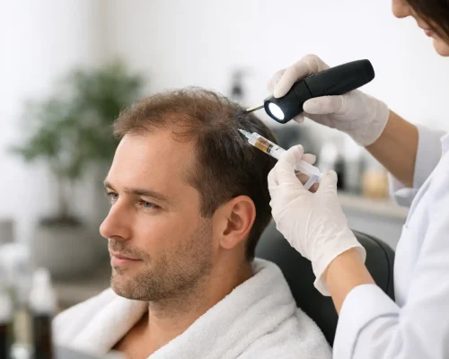 Terapia capilar em Atibaia para queda de cabelo