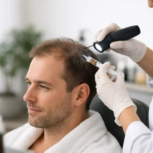 Terapia capilar em Atibaia para queda de cabelo